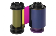 Комплект - полноцветная лента YMCK(500 оттисков) + Ретрансферная лента (500 оттисков) в Нижневартовске