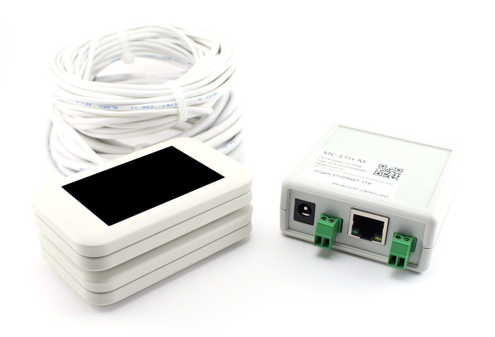 Проводной счетчик покупателей Ethernet MEGACOUNT WHITE в Нижневартовске