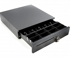 Денежный ящик G-Sense 410XL, чёрный, Epson, электромеханический в Нижневартовске