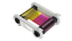 Полноцветная лента (YMCKO) на 500 оттисков с чистящим роликом; для принтера Advent SOLID 700 в Нижневартовске