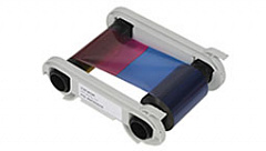 Полноцветная лента  (YMCKOK) для двусторонней печати на 200 оттисков с чистящим роликом в Нижневартовске